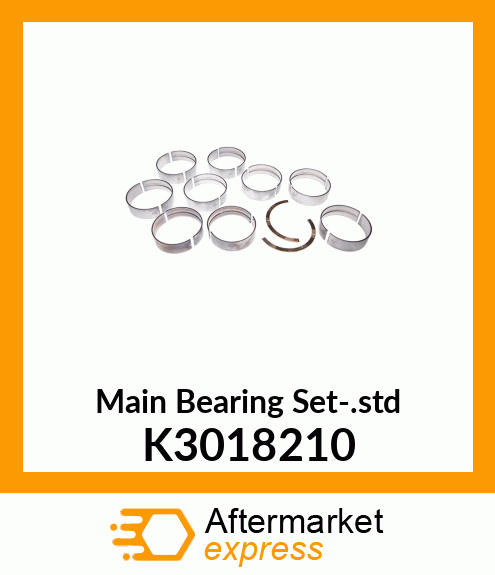 Main Bearing Set-.std K3018210