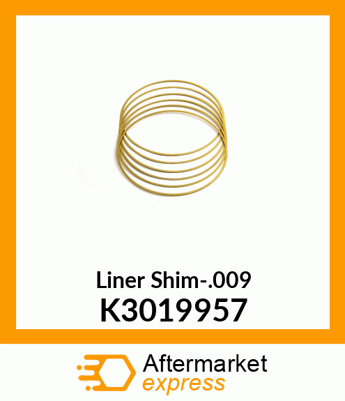 Liner Shim-.009 K3019957