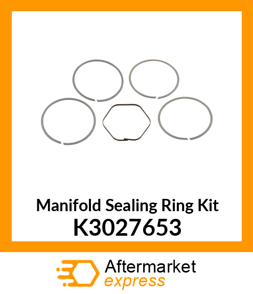 Manifold Sealing Ring Kit K3027653