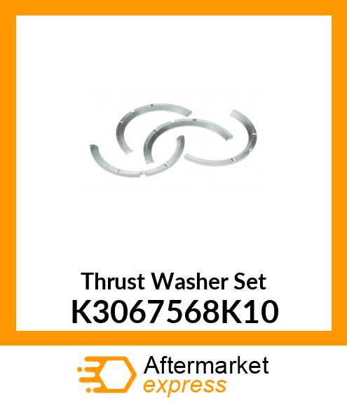 Thrust Washer Set K3067568K10