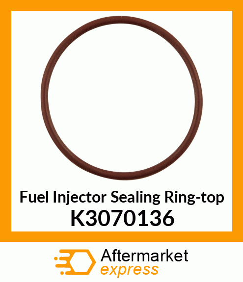 Fuel Injector Sealing Ring-top K3070136