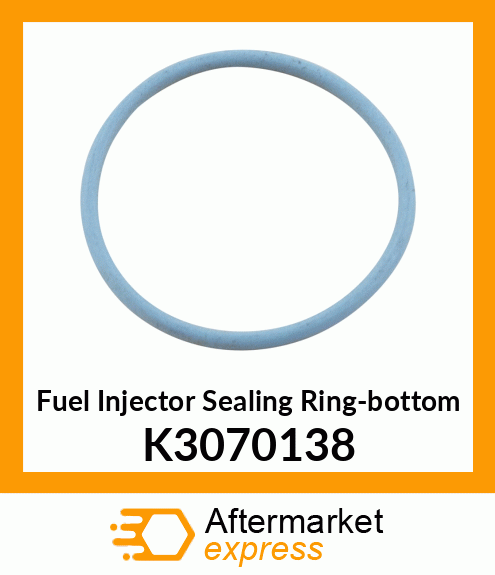 Fuel Injector Sealing Ring-bottom K3070138