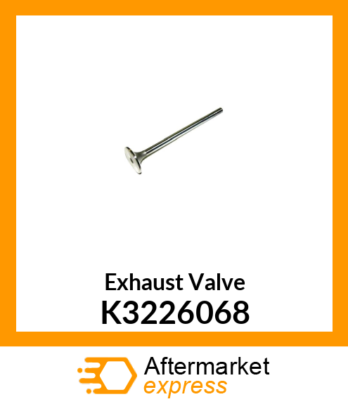 Exhaust Valve K3226068