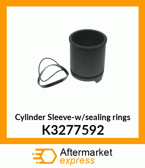 Cylinder Sleeve-w/sealing rings K3277592