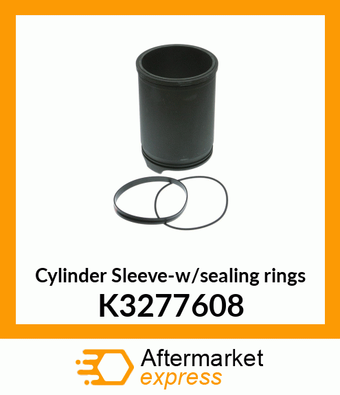 Cylinder Sleeve-w/sealing rings K3277608