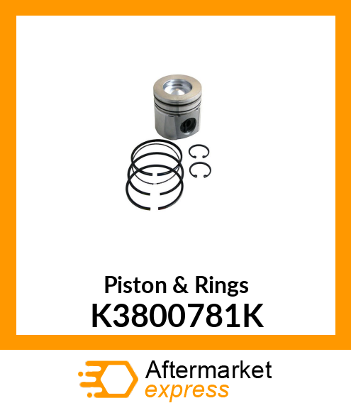 Piston & Rings K3800781K