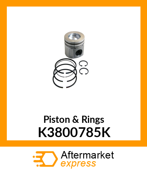 Piston & Rings K3800785K