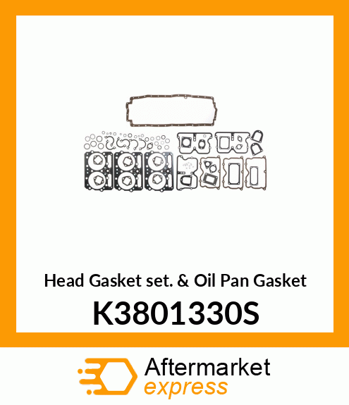 Head Gasket Set & Oil Pan Gasket K3801330S