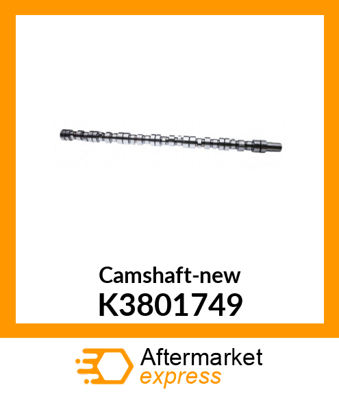 Camshaft-new K3801749