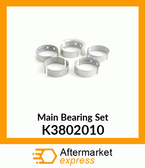 Main Bearing Set K3802010