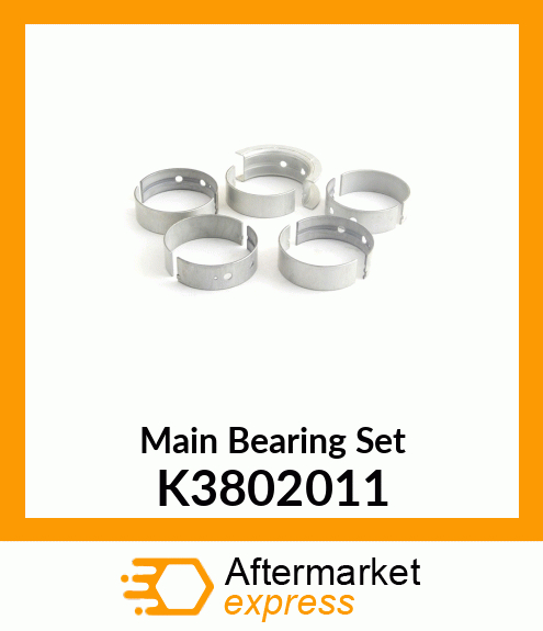 Main Bearing Set K3802011