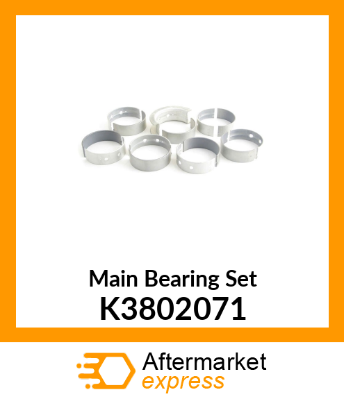 Main Bearing Set K3802071