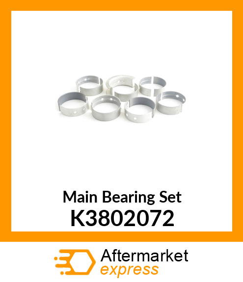 Main Bearing Set K3802072