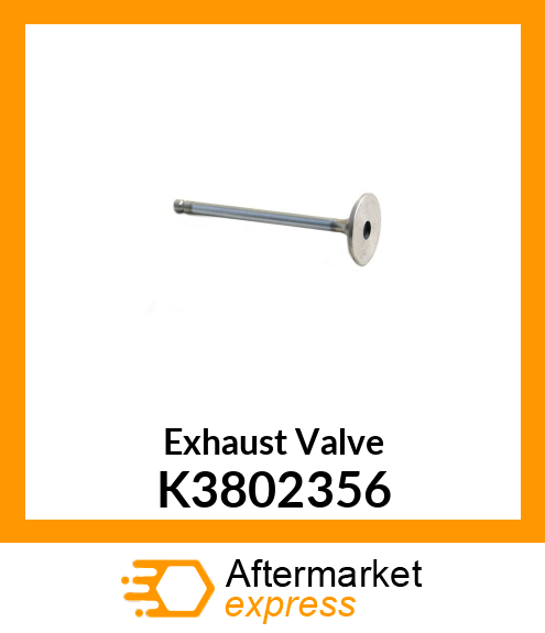 Exhaust Valve K3802356