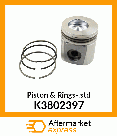 Piston & Rings-.std K3802397