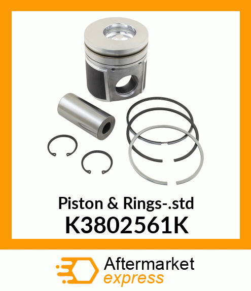 Piston & Rings-.std K3802561K