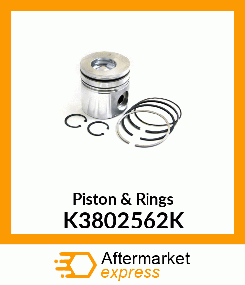 Piston & Rings K3802562K