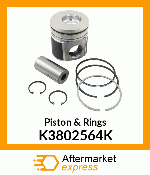 Piston & Rings K3802564K