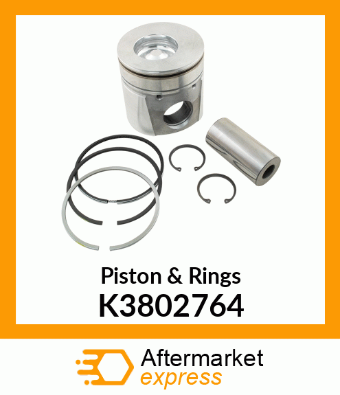 Piston & Rings K3802764