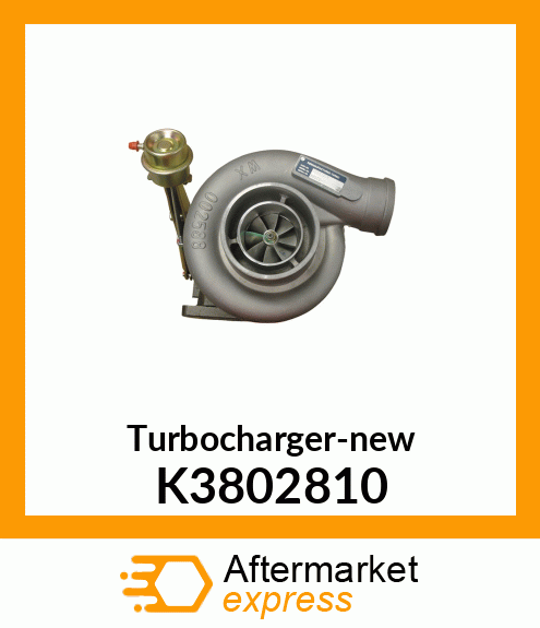 Turbocharger-new K3802810