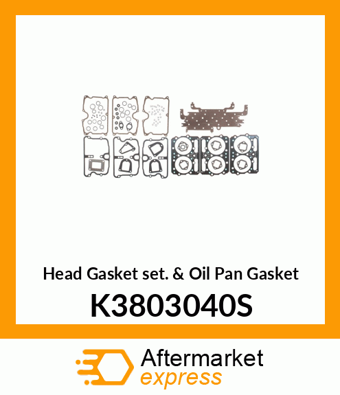 Head Gasket Set & Oil Pan Gasket K3803040S