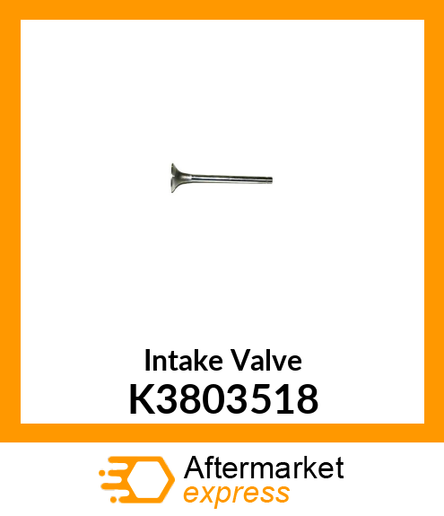 Intake Valve K3803518