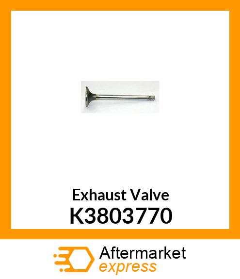 Exhaust Valve K3803770