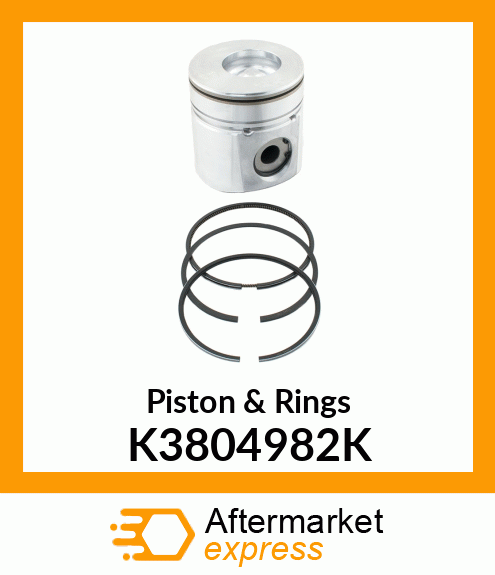 Piston & Rings K3804982K