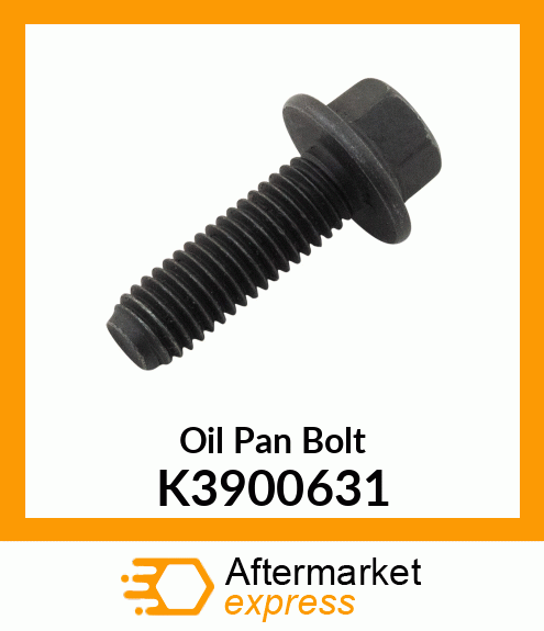 Oil Pan Bolt K3900631