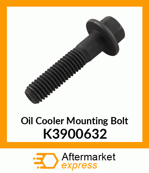 Oil Cooler Mounting Bolt K3900632