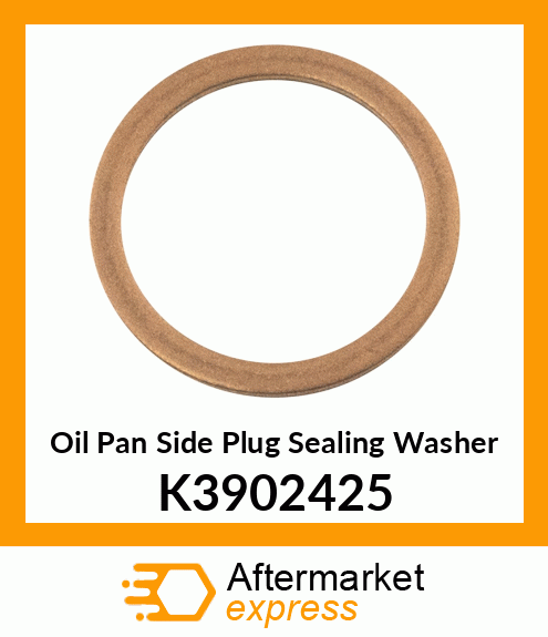 Oil Pan Side Plug Sealing Washer K3902425