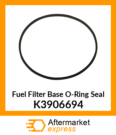 Fuel Filter Base O-Ring Seal K3906694