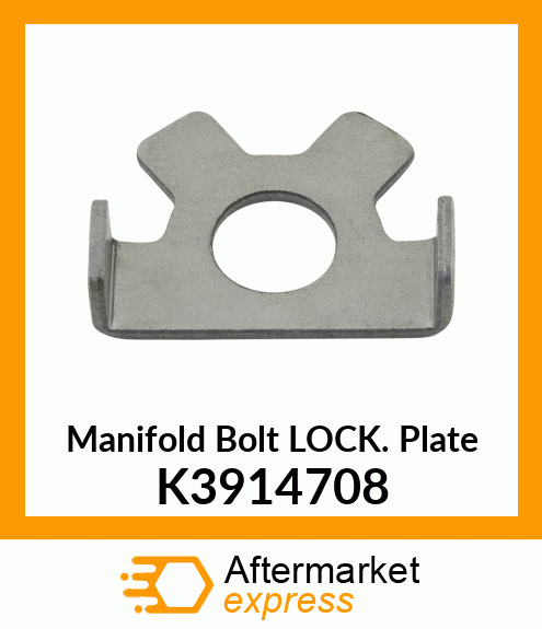 Manifold Bolt Lock Plate K3914708