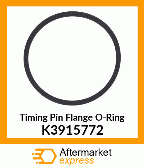 Timing Pin Flange O-Ring K3915772