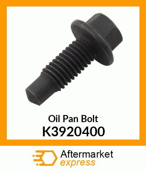 Oil Pan Bolt K3920400