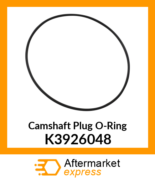 Camshaft Plug O-Ring K3926048