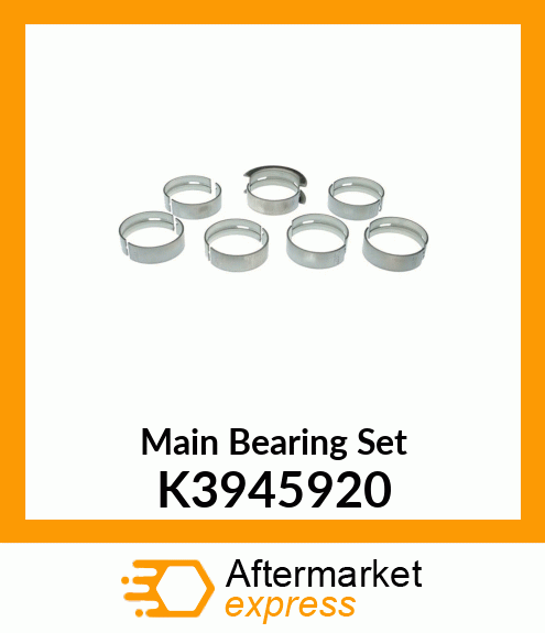 Main Bearing Set K3945920