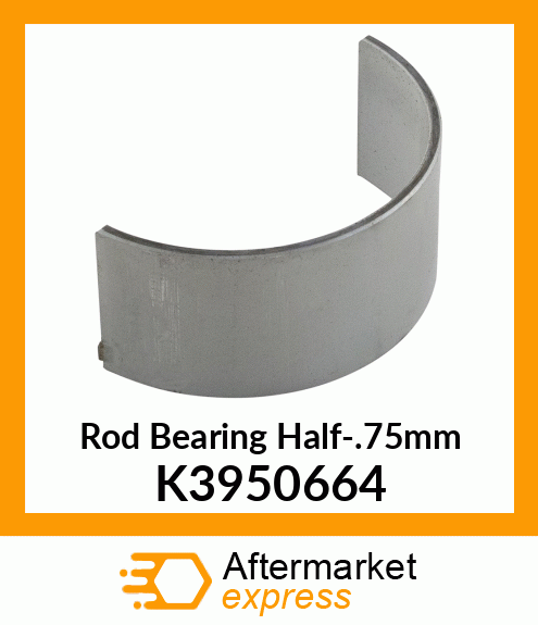 Rod Bearing Half-.75mm K3950664