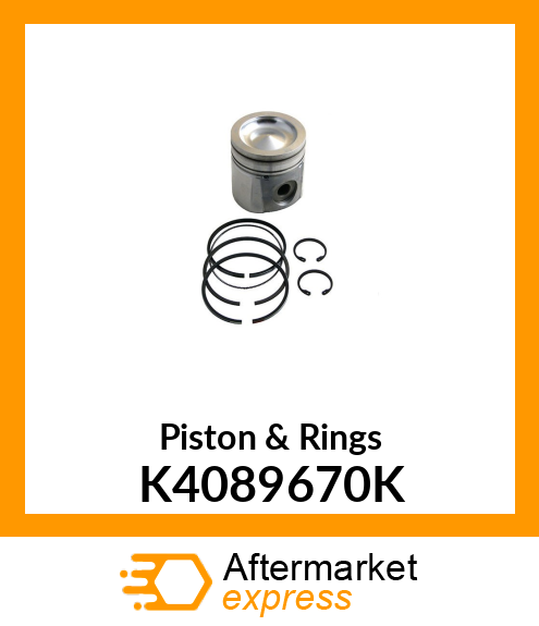 Piston & Rings K4089670K