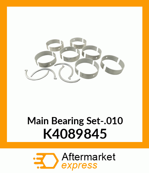 Main Bearing Set-.010 K4089845