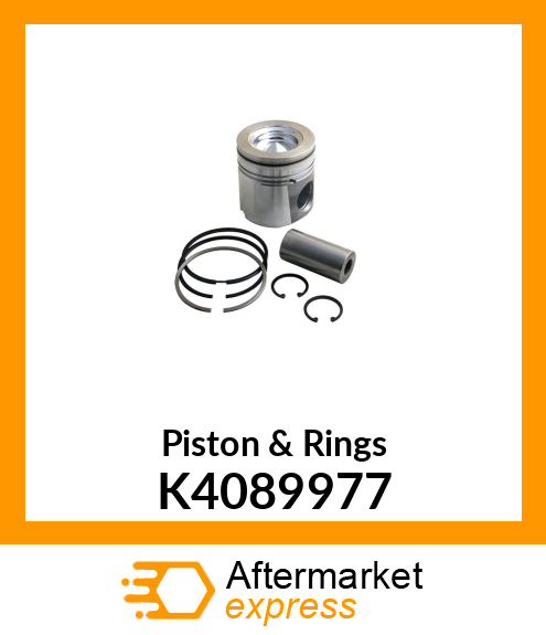 Piston & Rings K4089977