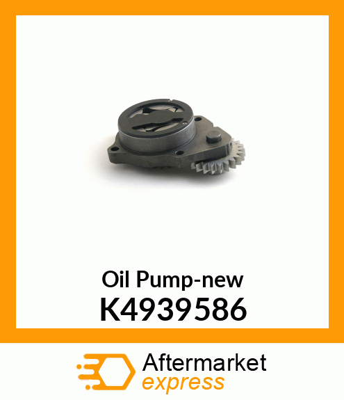 Oil Pump-new K4939586