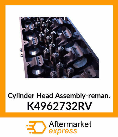 Cylinder Head Assembly-reman. K4962732RV