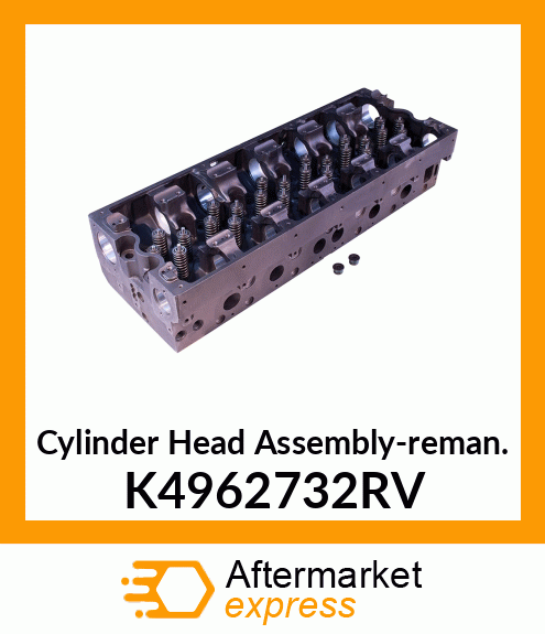 Cylinder Head Assembly-reman. K4962732RV