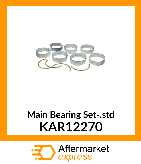 Main Bearing Set-.std KAR12270