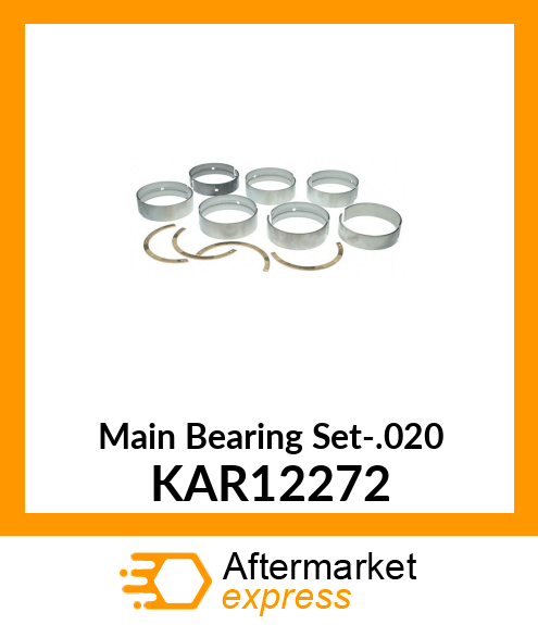 Main Bearing Set-.020 KAR12272