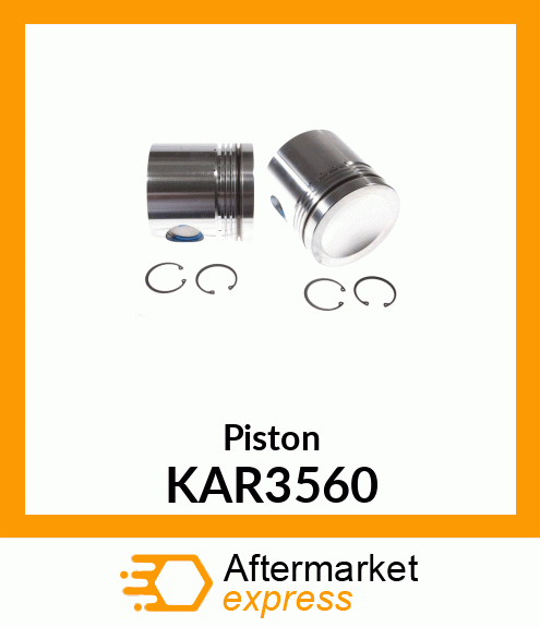 Piston KAR3560