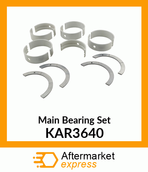 Main Bearing Set KAR3640