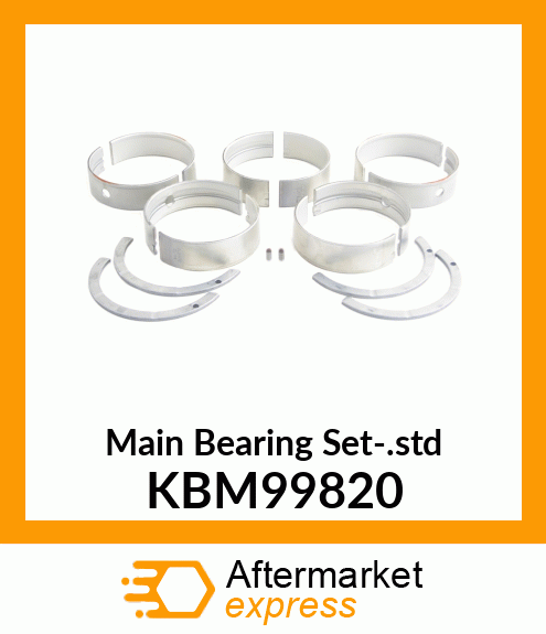 Main Bearing Set-.std KBM99820