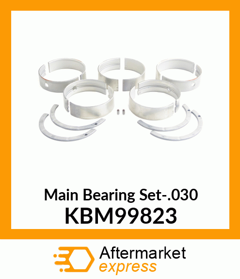 Main Bearing Set-.030 KBM99823